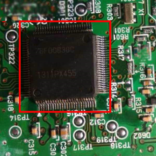 78F0063GC Car airbag Repair Chip Auto Computer Board Fittings