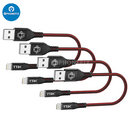 7 Inch USB Charging Cable For iPhone 14 Plus iPad Air Mini