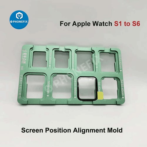 8 In 1 Positioning Alignment Mold For Apple Watch LCD touch glass repair