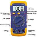 A830L Digital Multimeter AC DC OHM Volt Current Tester Mini meter