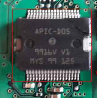 APIC-D05 Car ECU chip Automotive Engine Control IC