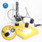 Adjustable light source ring side light with 24 LED for Microscope