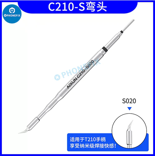 AiXun C210 Red Copper Material Welding Soldering Iron Tips