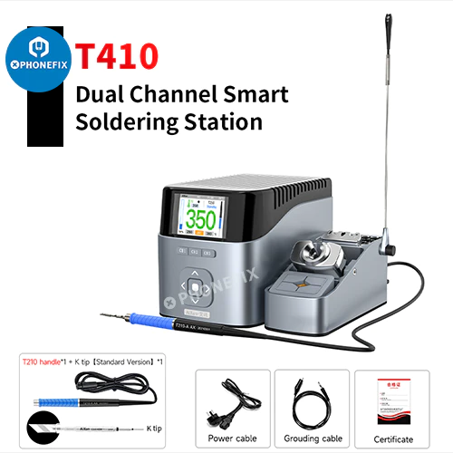 Aixun Intelligent Dual Channel Soldering Station T410 T435 T405