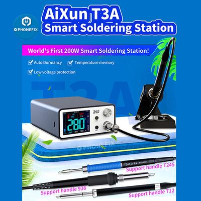 Aixun T3A Soldering Station With T12-T245-936 Handle Iron Tips