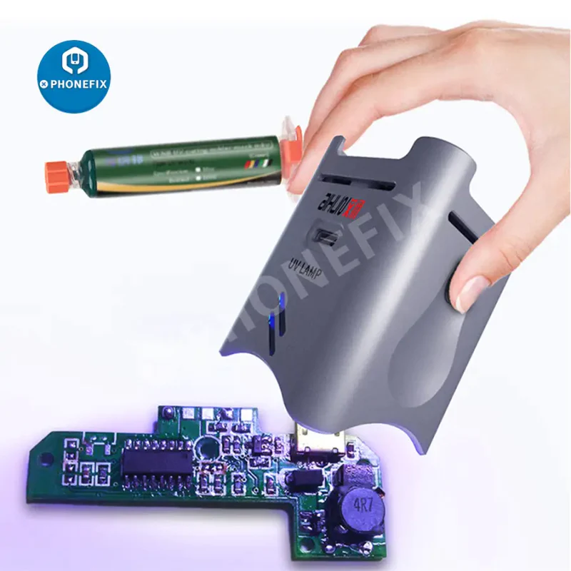 Aixun UV Lamp Phone Motherboard UV Glue Curing Light With Fan
