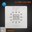 Amaoe A14 CPU BGA Reballing Stencil Positioning Set For iPhone 12 Series