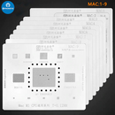 Amaoe MacBook BGA Reballing Stencil Steel Mesh For MAC 1-9