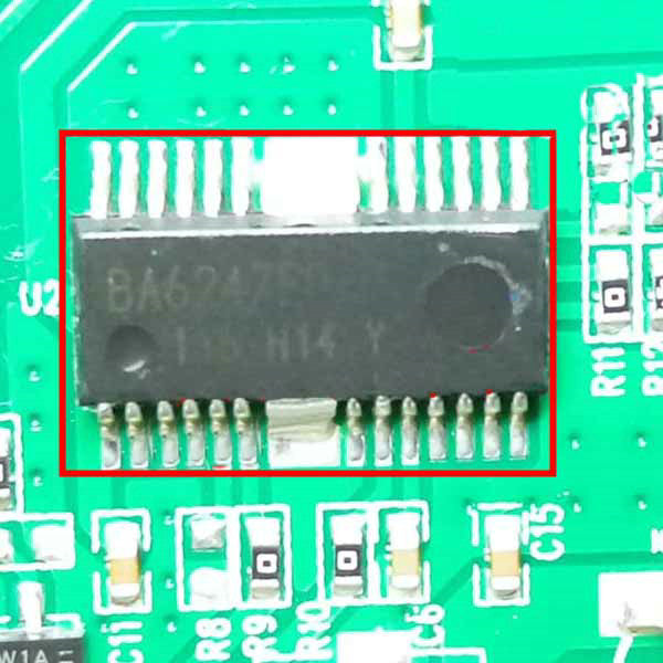 BA6247FP Car Computer Board ECU IC CPU Control Unit Fittings