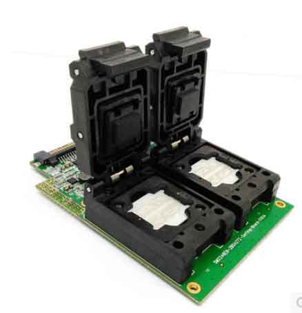 BGA272 Flash Memory test socket SSD HDD test fixture