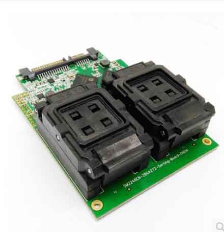BGA272 Flash Memory test socket SSD HDD test fixture