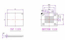 BGA63 To DIP48  IC Test Socket BGA63 flash programming adapter