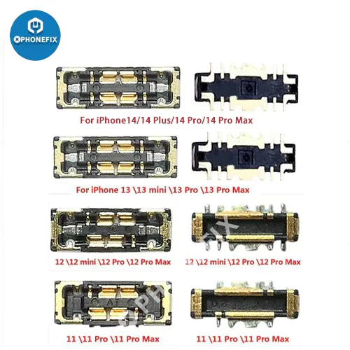 Fpc Iphone Battery FPC Connector Port For iPhone 11-13 PRO Max