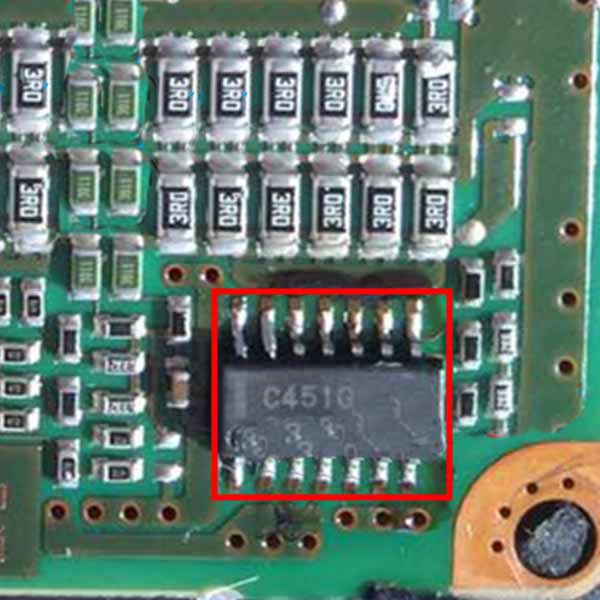 C451G Car Computer Board ECU Processor IC CPU Repair Chip