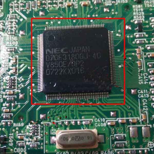 D70F3180GJ-40 Car Computer Board Commonly Used Brittle CPU