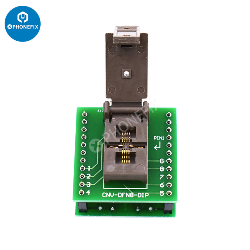 DFN3.3X3.3-8L(0.65) Burn In Socket Gold Plated Test Fixture