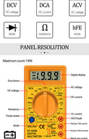 DT830B Handheld Digital Multimeter Voltage Current Tester