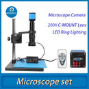 Digital Industrial Microscope with 13MP HDMI VGA Camera