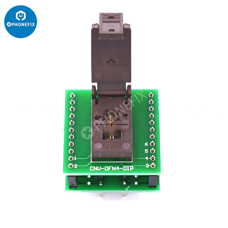 DFN1X1-4L(0.65) To DIP Burn In Socket Gold Plated Test Fixture