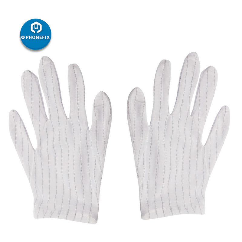 Anti static Gloves ESD Safe phone repair Gloves for Finger Protection