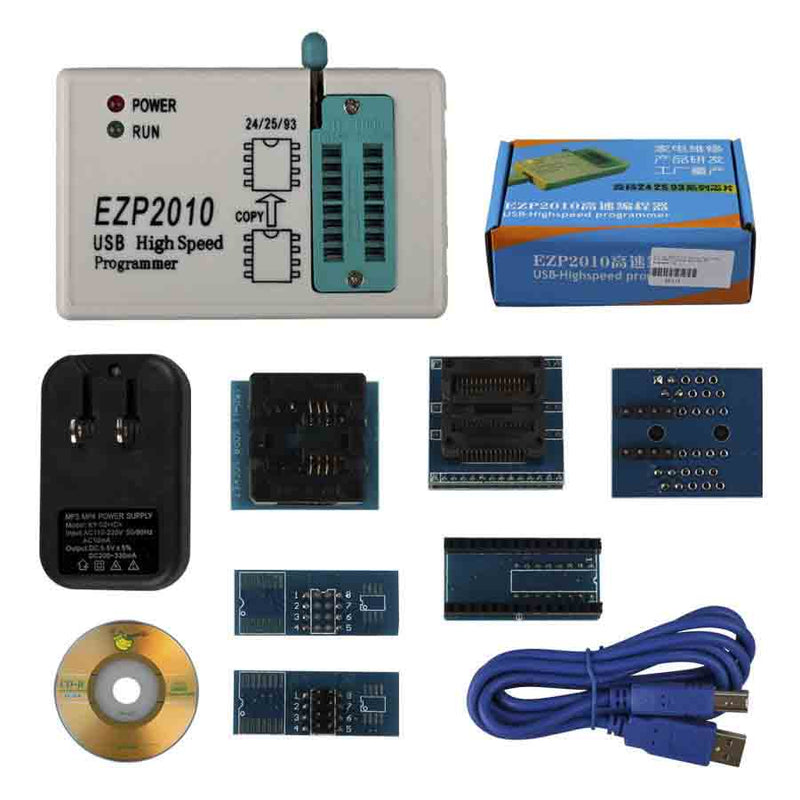 EZP2020 USB SPI Programmer For 24 25 93 EEPROM With Adapter
