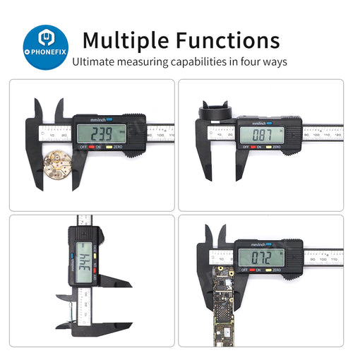 Electronic Digital Vernier Caliper Measuring Instrument Tools