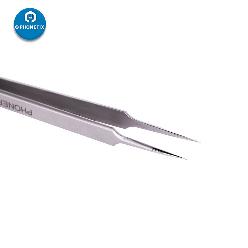 Precision Pointed Tweezers stainless steel lengthened Tweezers