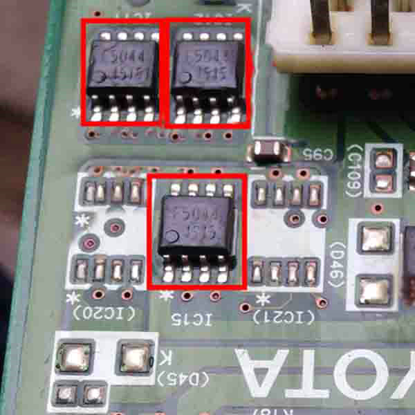 SOP8 F5044 Auto Computer chip Car ECU board chip