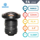 9.0MP Industrial Camera Vision FA Manual Iris lens 12mm C Mount 1.0"