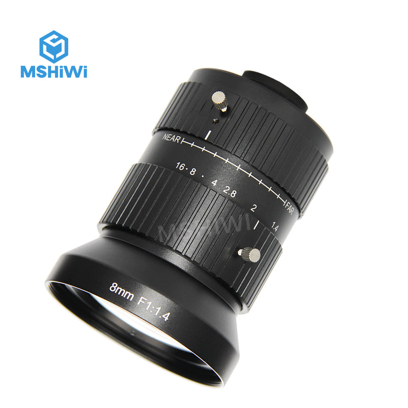 9.0MP Industrial Camera Vision FA Manual Iris lens 16mm 1.0"