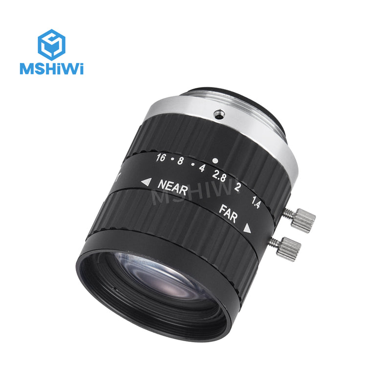 3.0MP Industrial Camera Vision FA Manual Iris lens 12.5mm 2-3.0" F1.4
