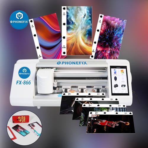 Flexible Hydrogel Film Auto Cutting Machine Phone Glass Protect Film Cutter