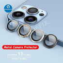 For iPhone 11-13 Pro Max Camera Lens Metal Full Cover Protectors