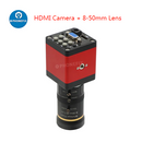 HDMI VGA Video Microscope Live Streaming Camera With Fixed Focus Lens