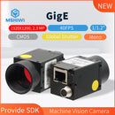 Gige Global Shutter Vision Industrial Camera 2.3 MP 1-1.2" 40FPS Mono