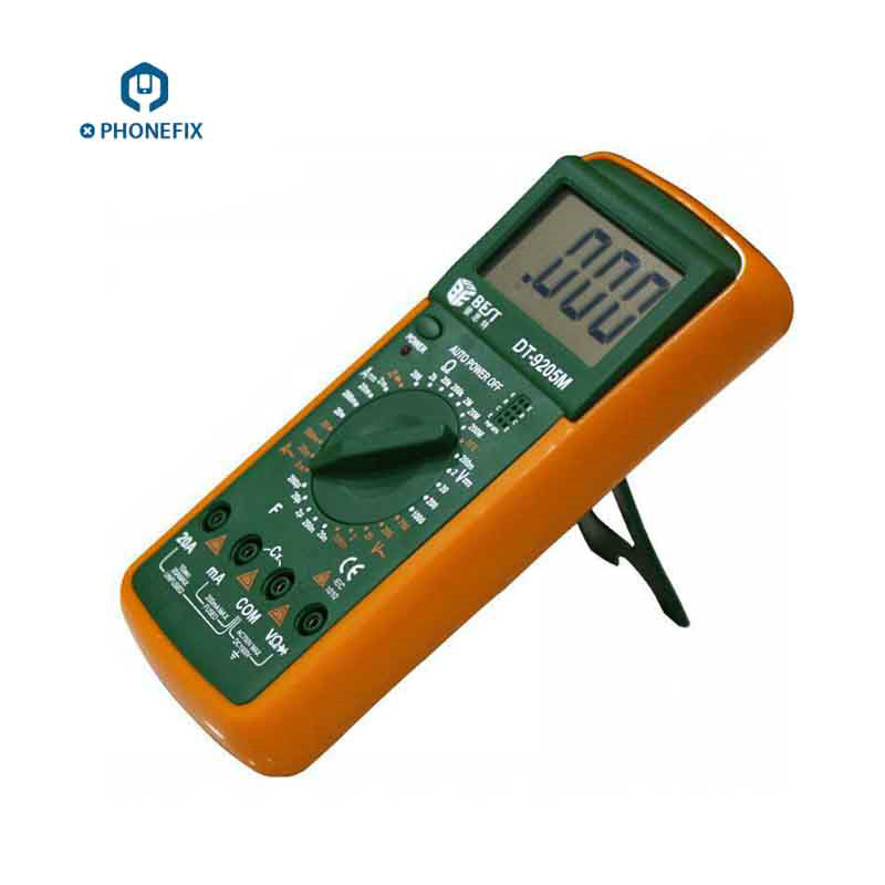 Handheld 9205M LCD Digital Multimeter PCB Detecting Short Circuit