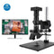 High Definition 3D Digital microscope with HDMI Video Camera
