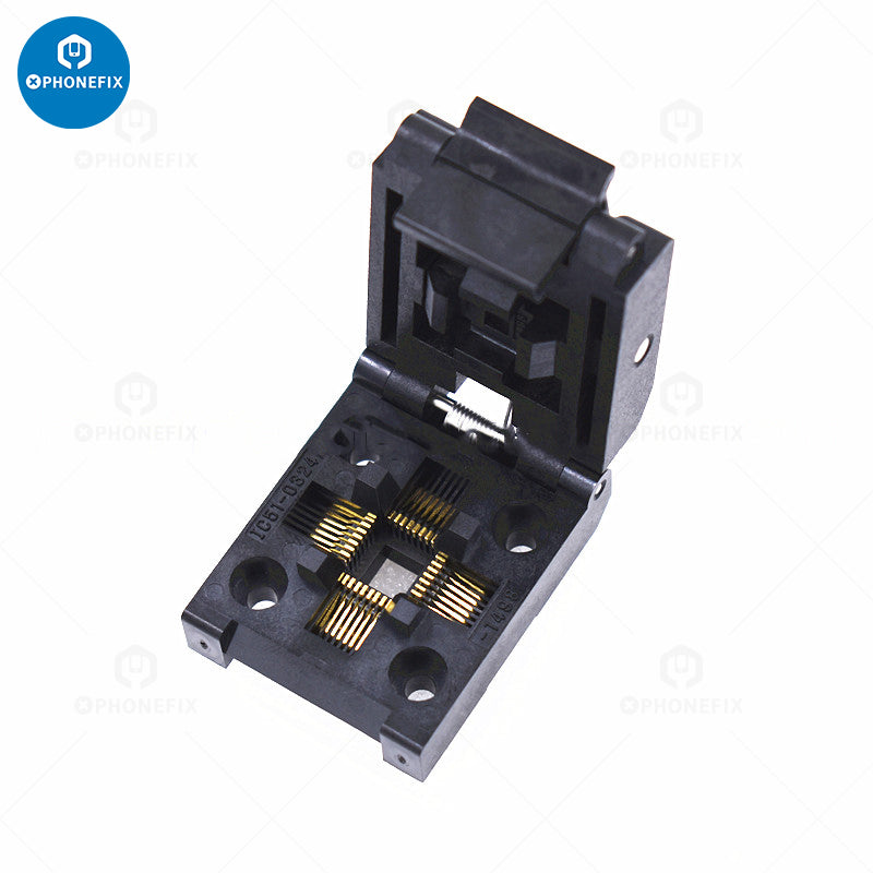 IC51-0324-453 IC51-0324-1498 Burn In Socket Gold Plated Test Fixture