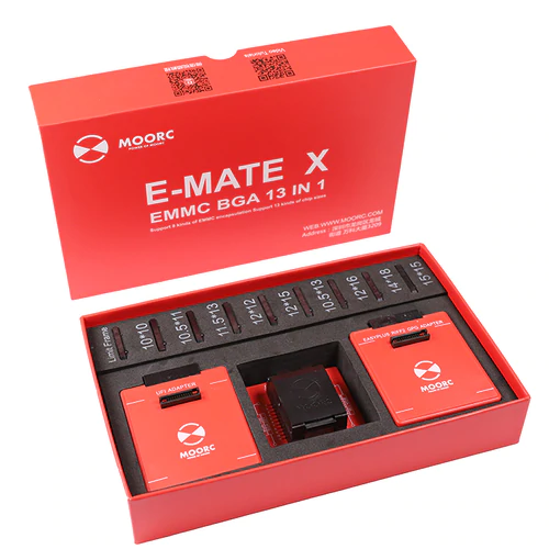 ICFRIEND EMMC UFS BGA95-153-254 Socket With E-Mate X 13-in-1 Adapter
