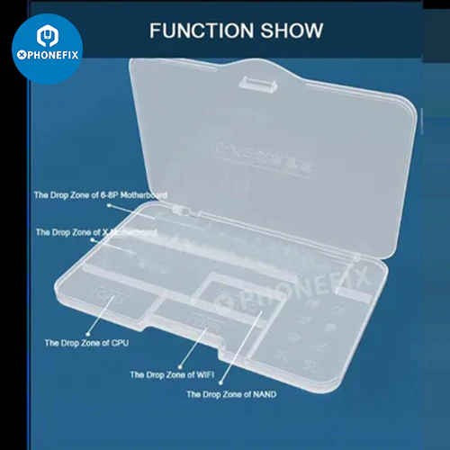 iPhone 6-X Motherboard Storage Box Organizer Case protect iphone PCB