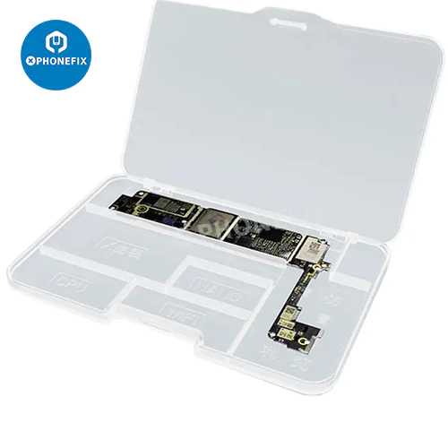 iPhone 6-X Motherboard Storage Box Organizer Case protect iphone PCB