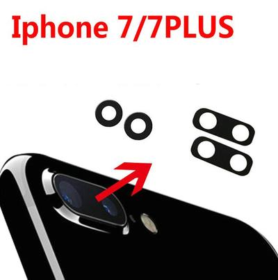 iphone 6 6s 7 7P 8 X Back Camera lens glass replacement parts