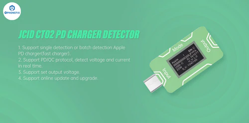 JCID CT02 PD Charger Detector Voltage Current Tester