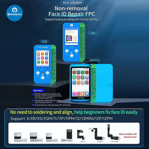 JCID Solder-Free Dot Matrix Flex Cable iPhone Face ID Repair