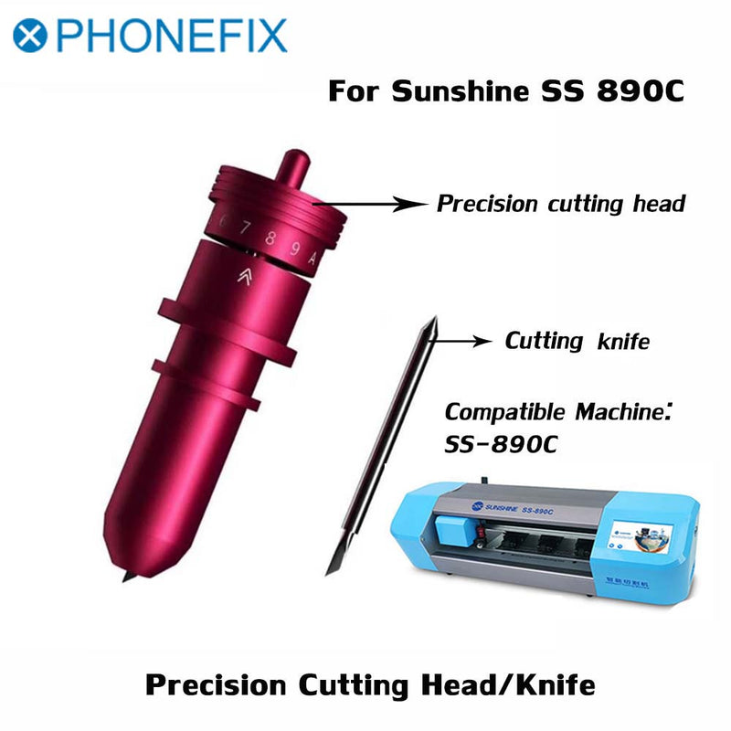 Precision Cutting Head Knife Blade For Sunshine SS-890C Cutting Machine