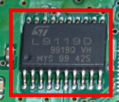 L9119D Auto ECU Drive chip Car engine control unit IC