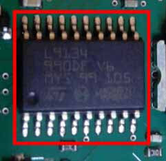 L9134 Car engine control computer IC Car ECU board chip