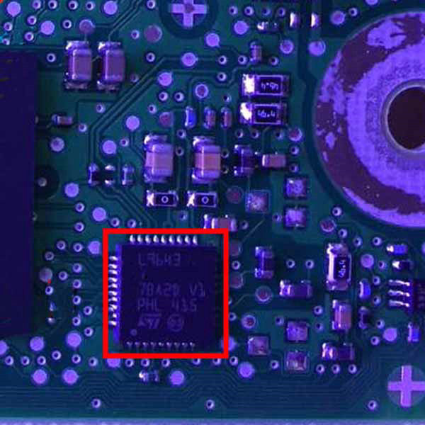 L9643 Auto Computer Board Consumable Accessories Car ecu Chip