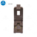 LCC16 LCC18 LCC24 Burn In Socket Gold Plated Test Fixture