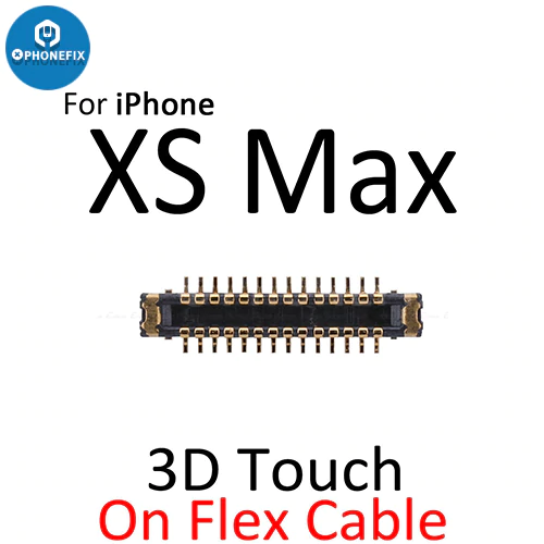 LCD 3D Touch Screen FPC Connector Port For iPhone XS MAX